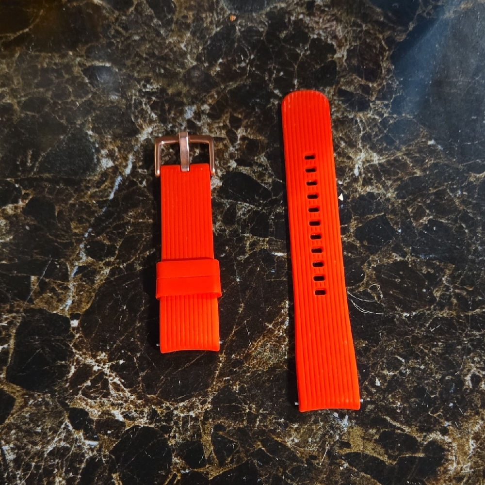 Vibrant Red Watch Strap